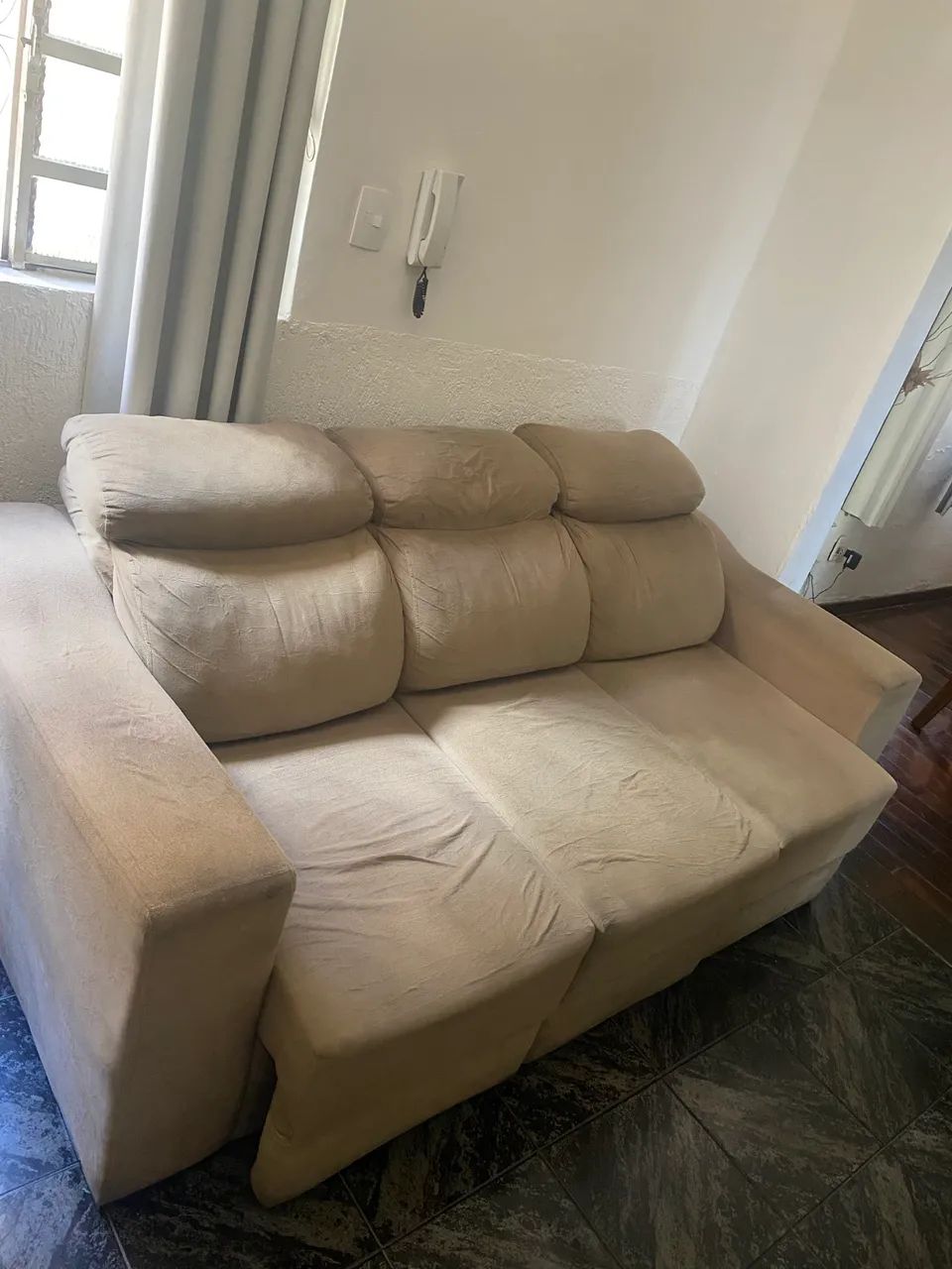 Sofá retrátil 3 lugares  - Foto 2