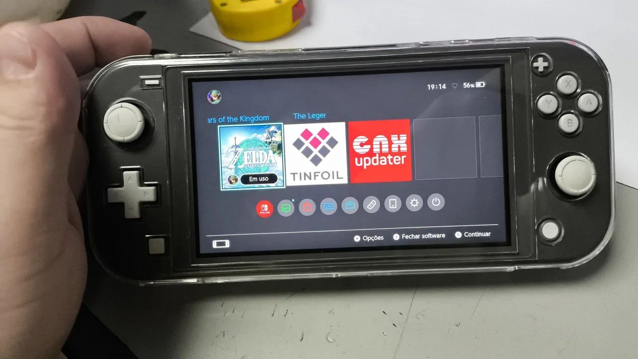 Nintendo switch lite desbloqueado