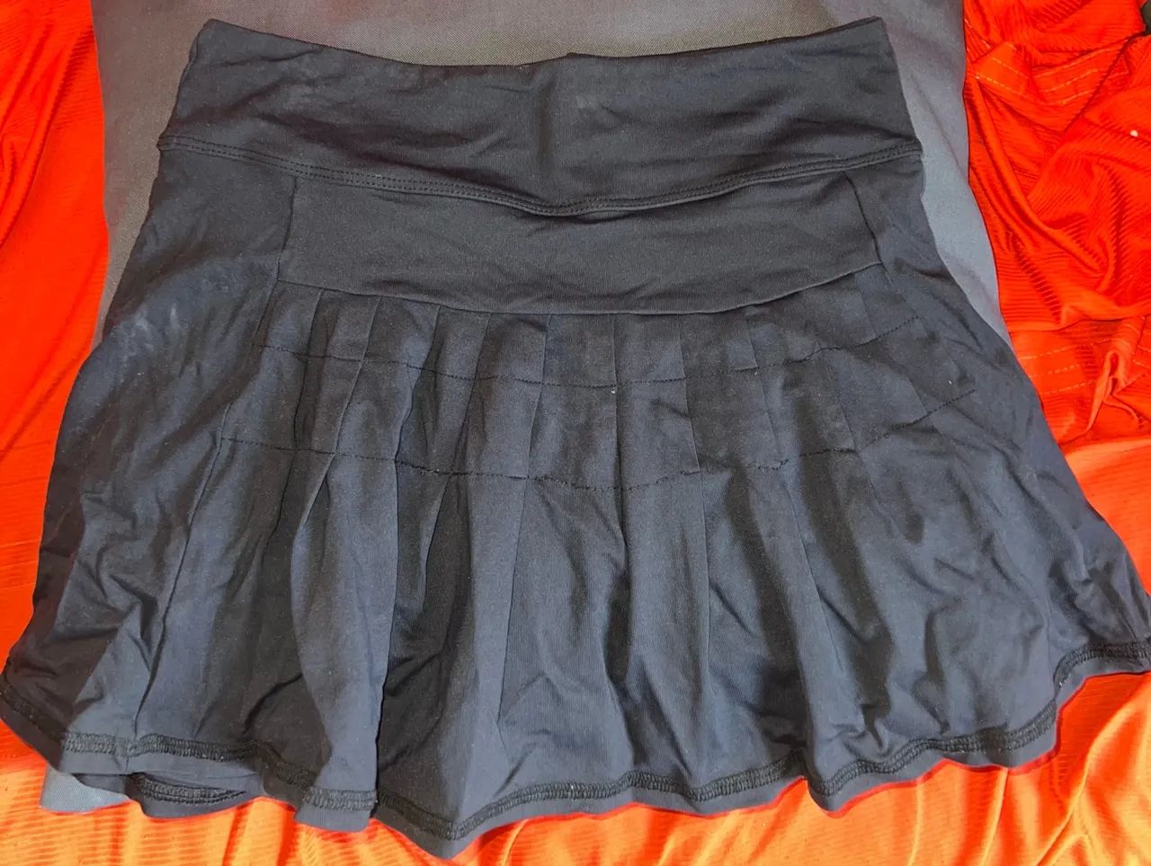 Short saia legging academia 