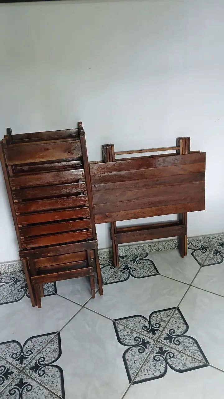 Jogo de mesa dobrável  - Foto 2