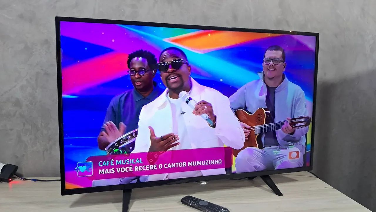TELEVISÃO AOC USADA MAS COM GARANTIA! 43" - Foto 2