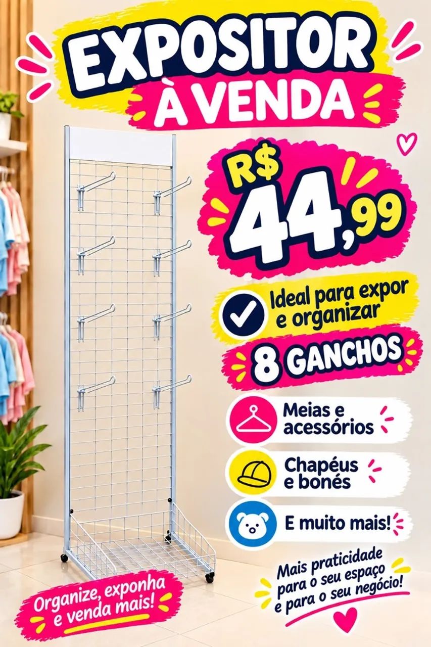 Expositor de loja 