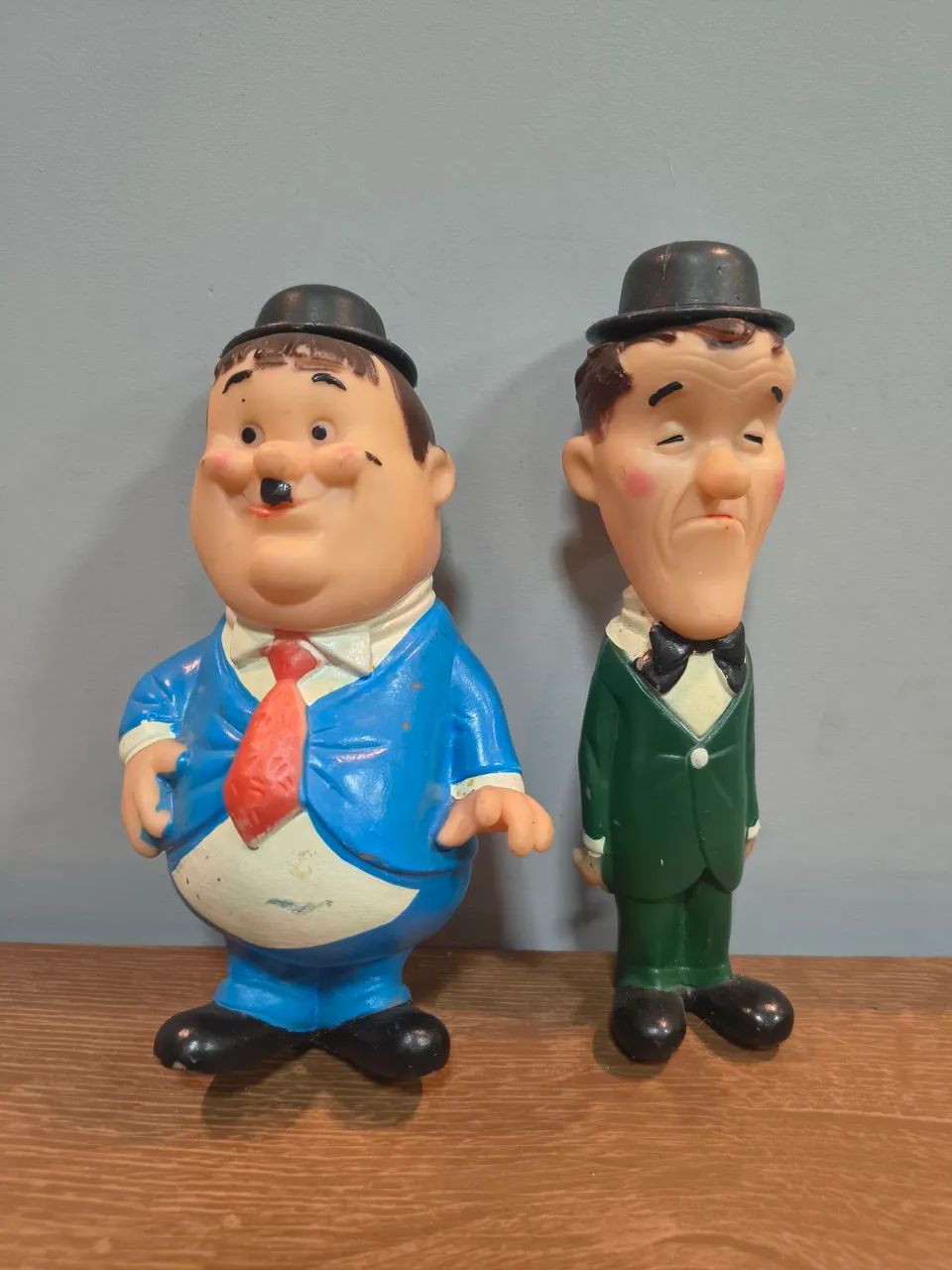 Miniatura gordo e o magrão colecionável raro