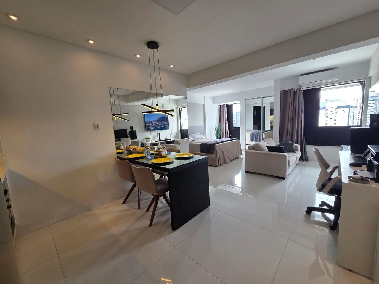 Apartamento quarto e sala nascente na pituba - Foto 3