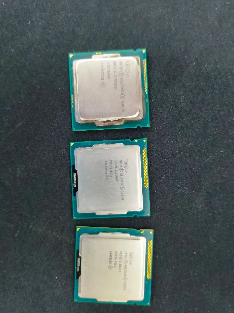 Processadores Intel Pentium G2030 , Intel celeron G1610 , Intel Celeron G1820