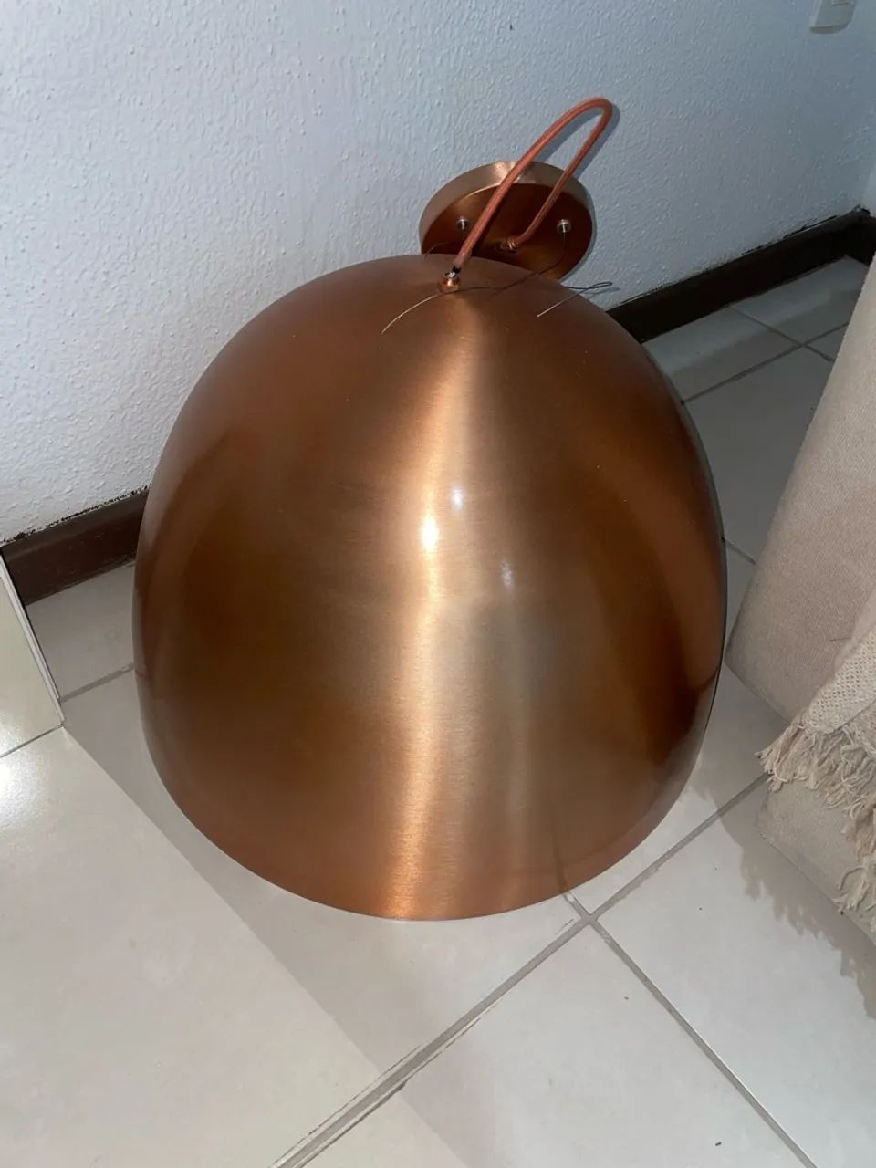 PENDENTE DECORATIVO COBRE 