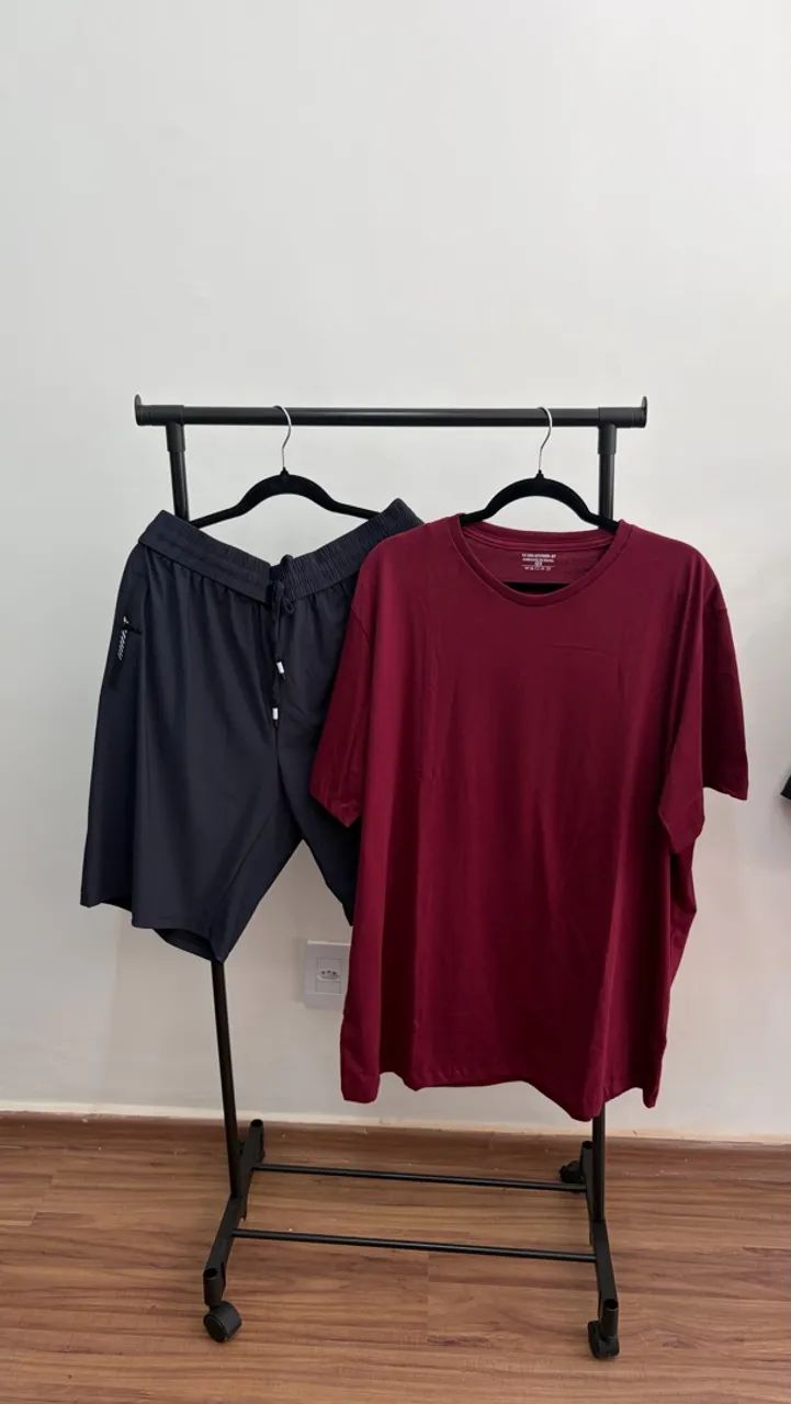 Camiseta básica XG plus size masculina - Foto 4