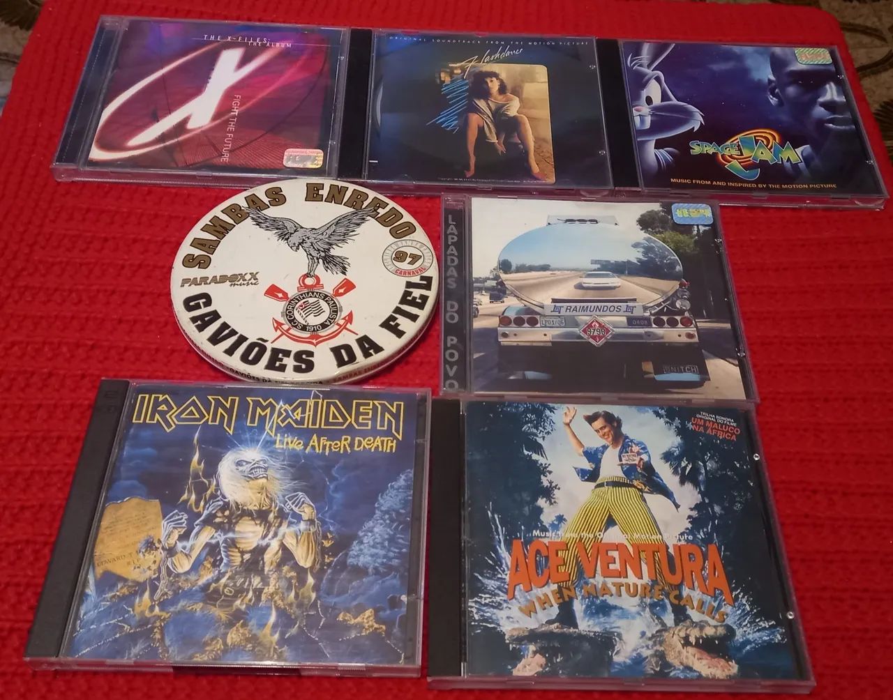 CDs originais (100 cada)