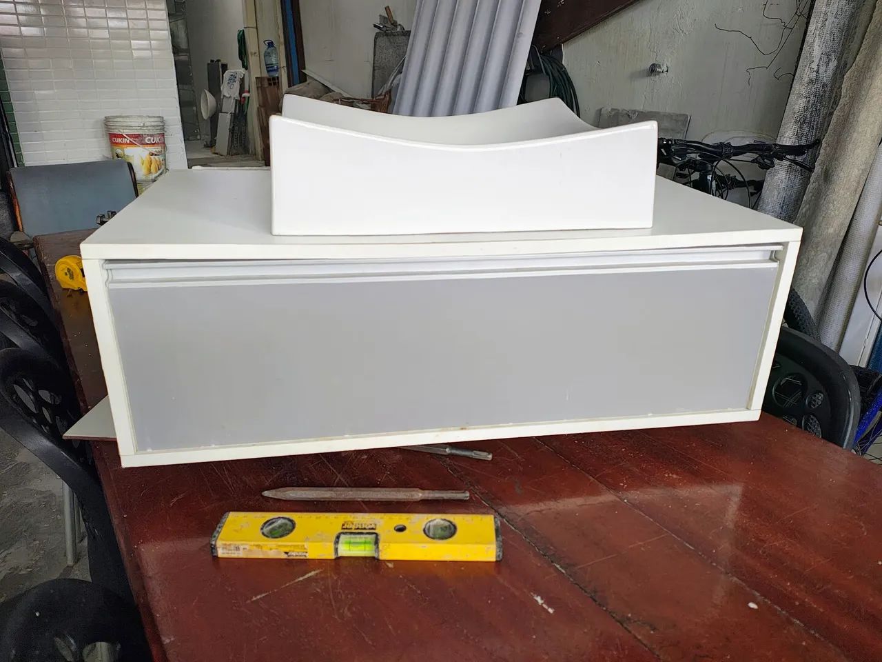 Pia para banheiro com móvel em MDF  - Foto 2