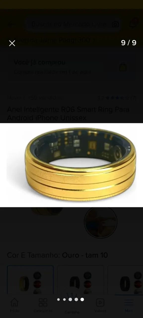 Anel inteligente R06 Smart Ring - Foto 2