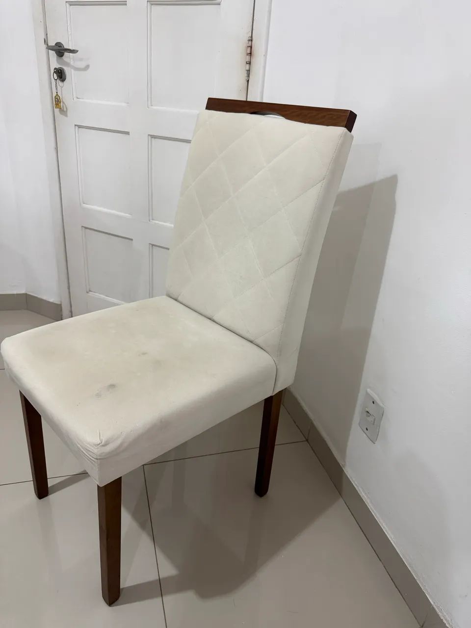 Cadeira de jantar 2 unidades  - Foto 2