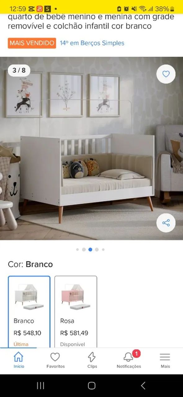 Berço novo  - Foto 2
