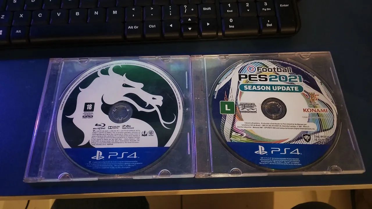 2 jogos PS4 
