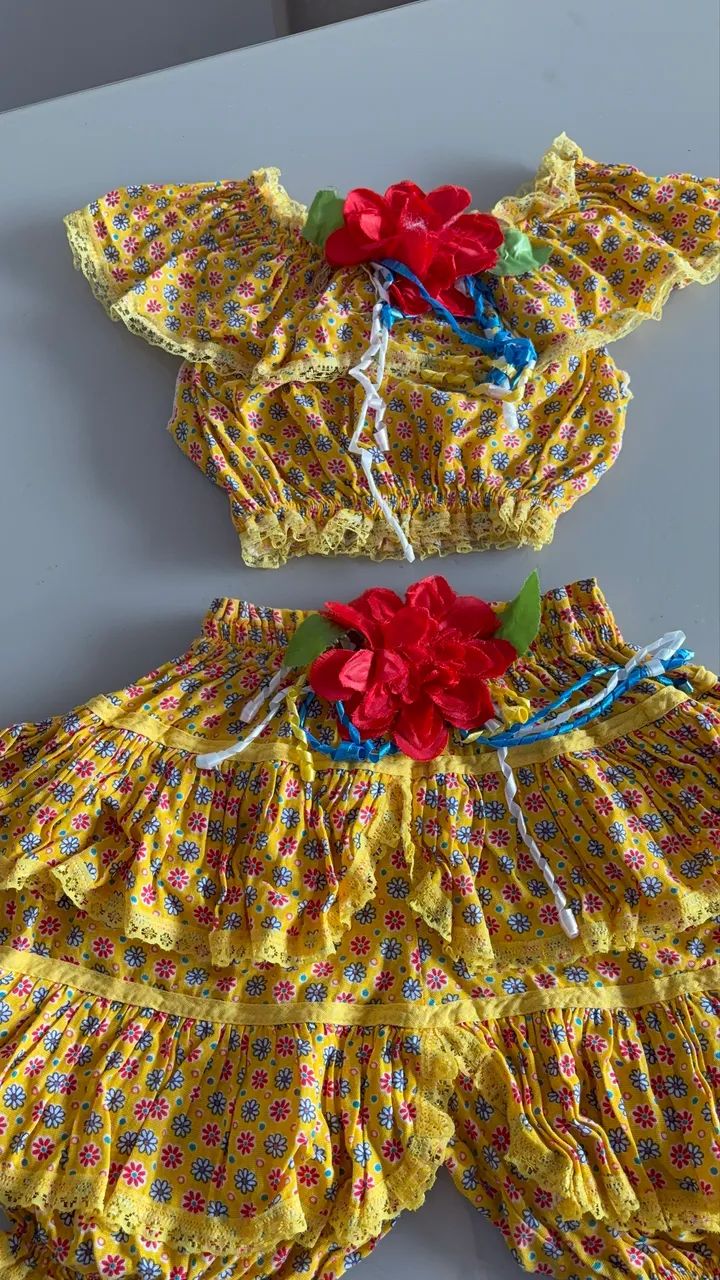 Roupa de quadrilha infantil  - Foto 4
