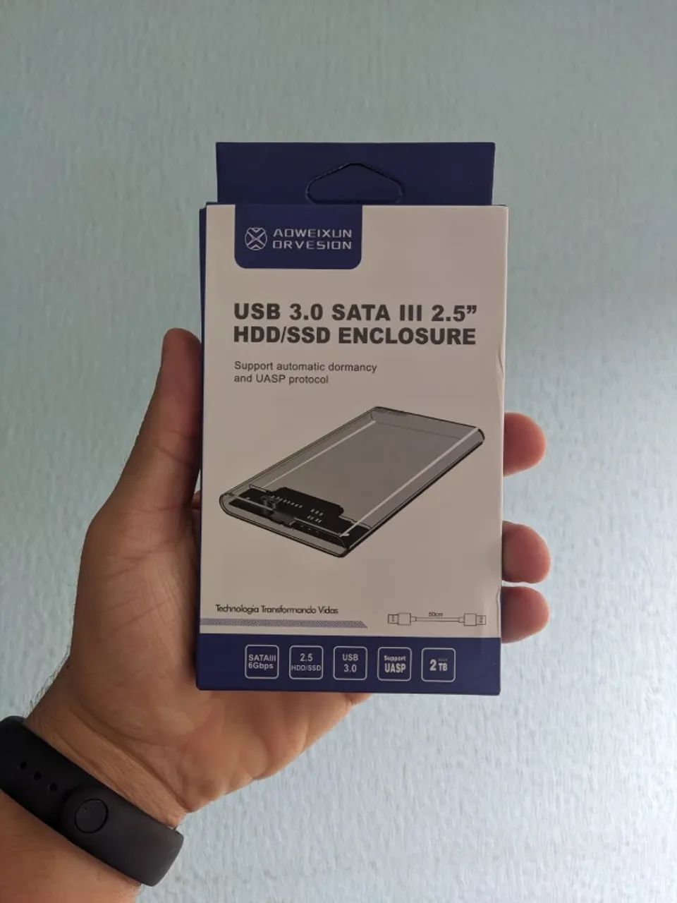 Case USB 3.0 p/ HD externo - Entrego - Foto 2