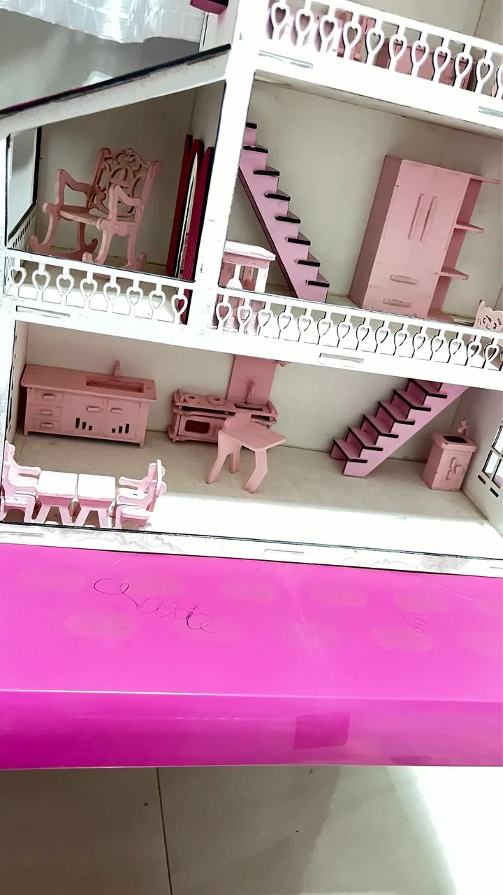 Vendo casinha de madeira , MDF  - Foto 4