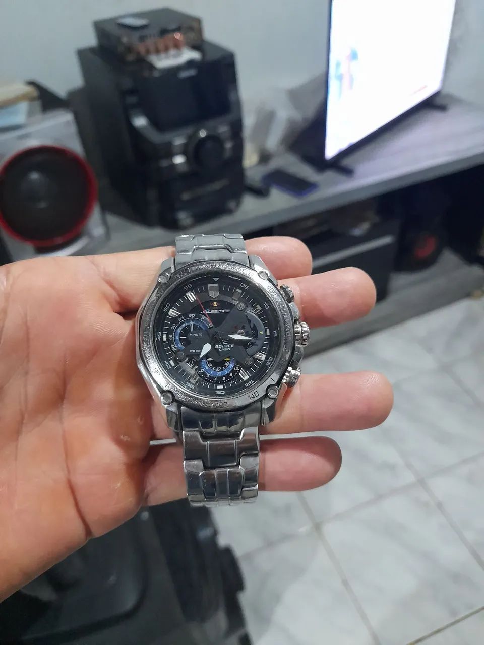 Vendo um relógio casio cronógrafo funcionando perfeitamente  - Foto 5