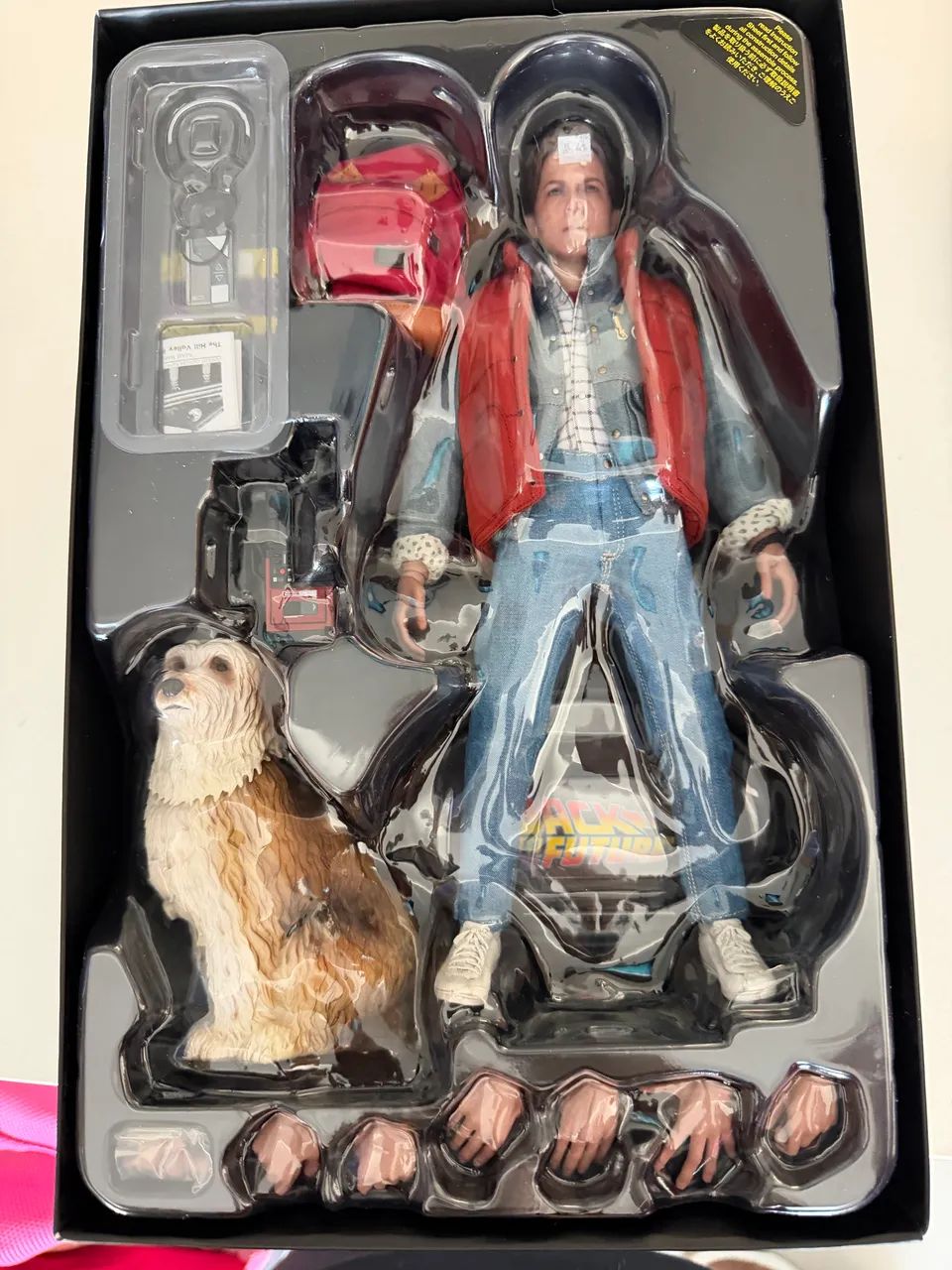 Marty McFly hot toys com o Einstein Dog - Foto 4