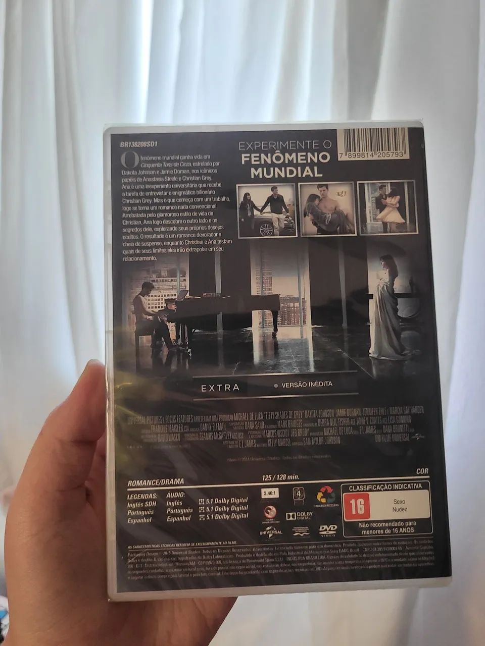 DVD 50 TONS DE CINZA LACRADO - Foto 2