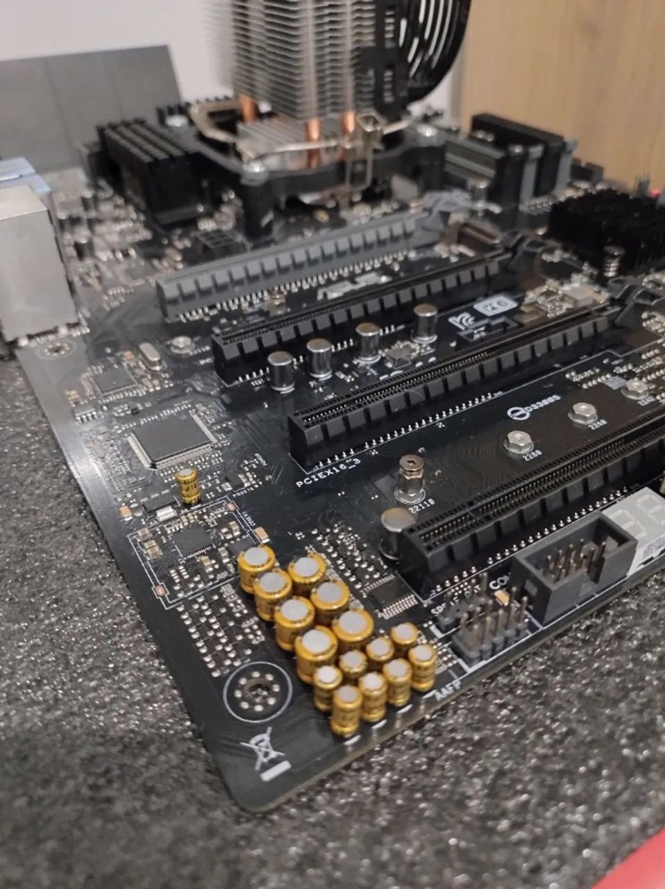  Kit placa mãe e processador intel - Foto 4