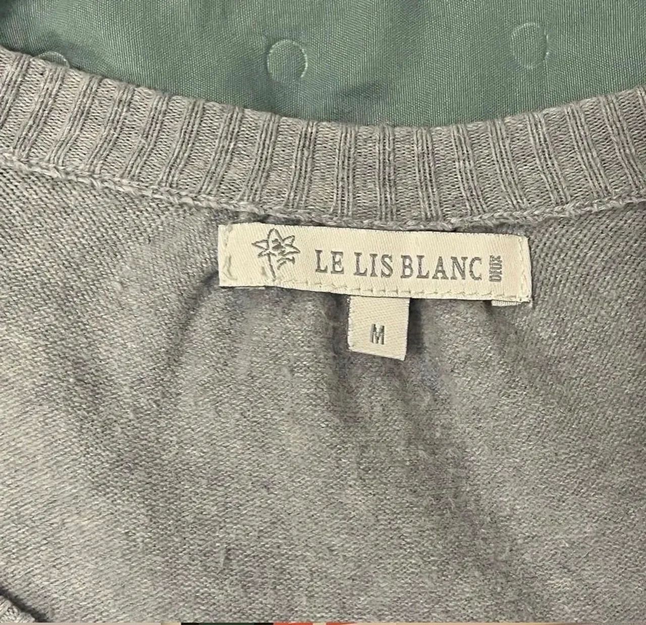 cardigan le lis blanc cinza M - Foto 3