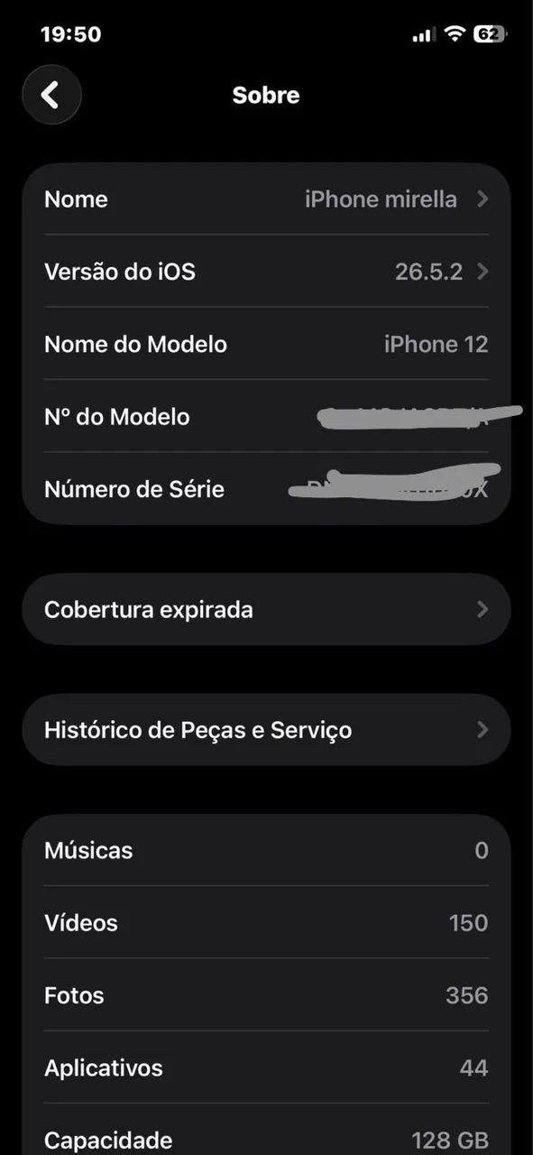 Vendo iPhone 12 cor preta 128 gigas  - Foto 2