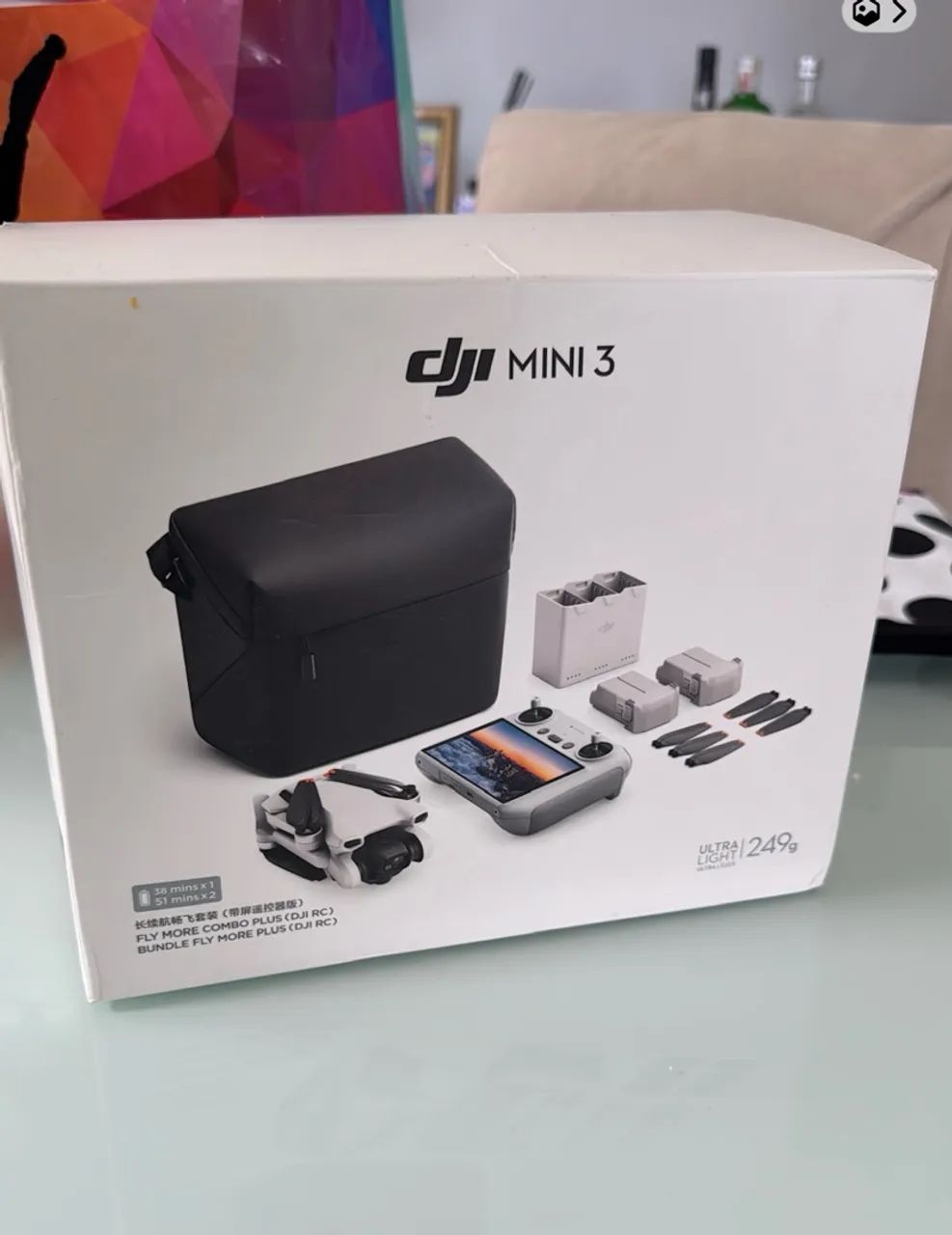 Drone DJI Mini3 Combo FLY More completo , Novo  - Foto 5