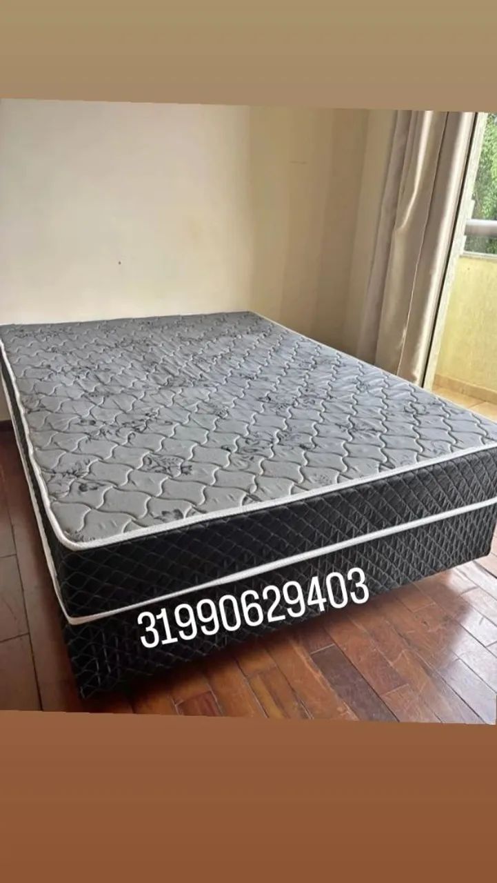 Cama box casal Molas Ensacadas Stefany / disponível em estoque!!!!