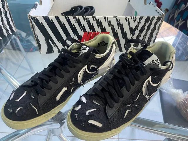 Acronym x Nike Blazer Low - Black Olive Aura