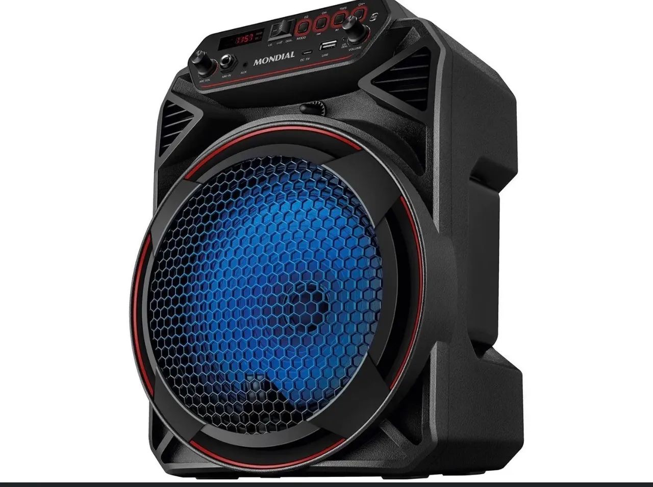 Liquidação Caixa de Som Mondial CM-150 Amplificada Connect Party Plus - Nova