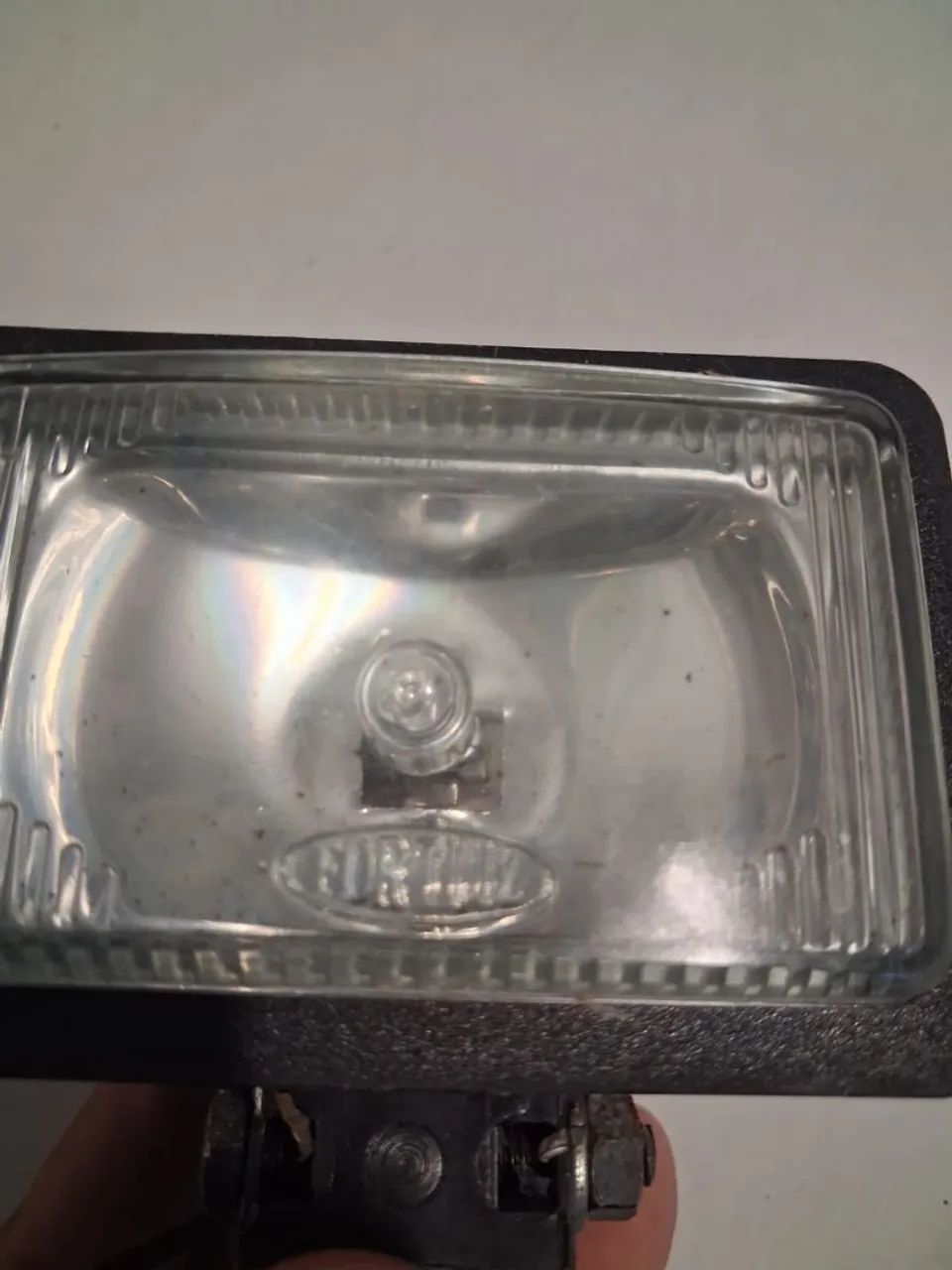 Farol auxiliar 12v retangular  - Foto 2