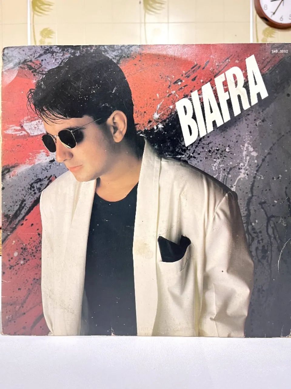 3 LP de 12 polegadas do cantor Biafra