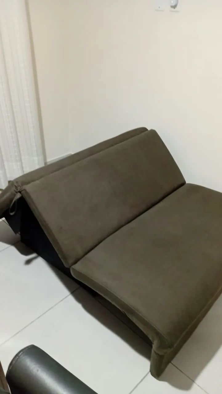 Sofá cama retrátil 3 lugares  - Foto 3
