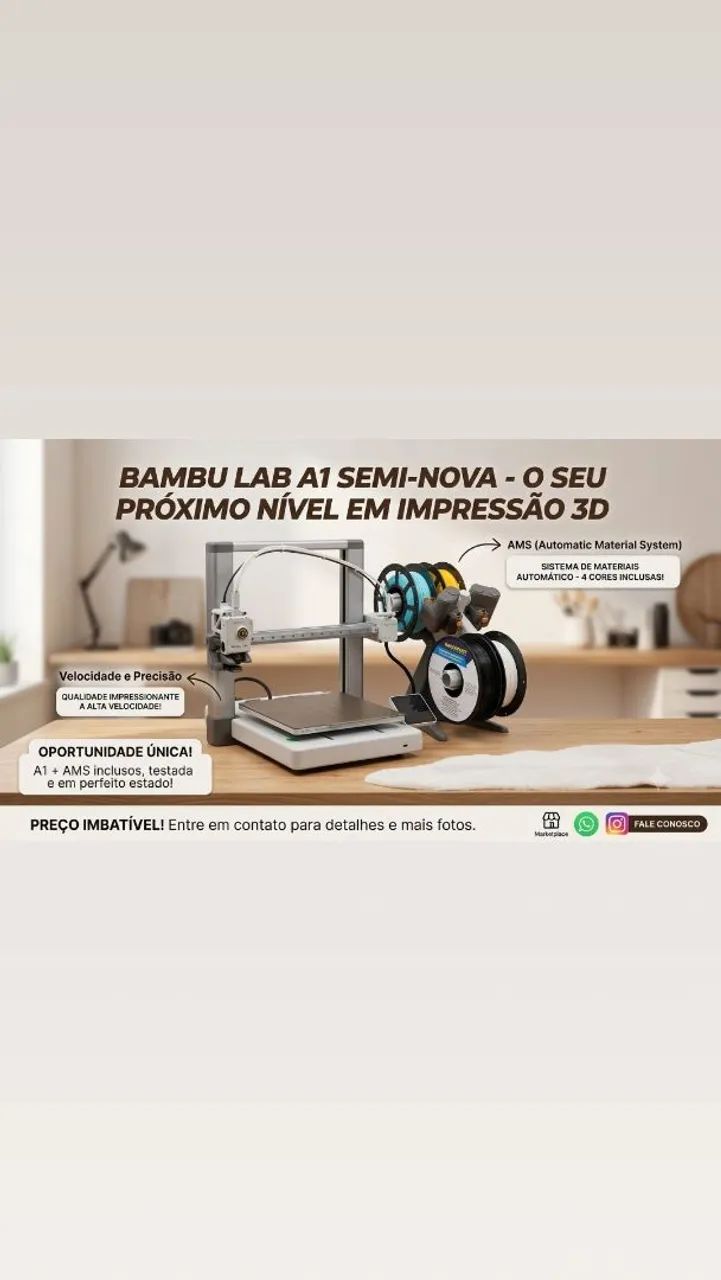 Impressora Bambu Lab A1