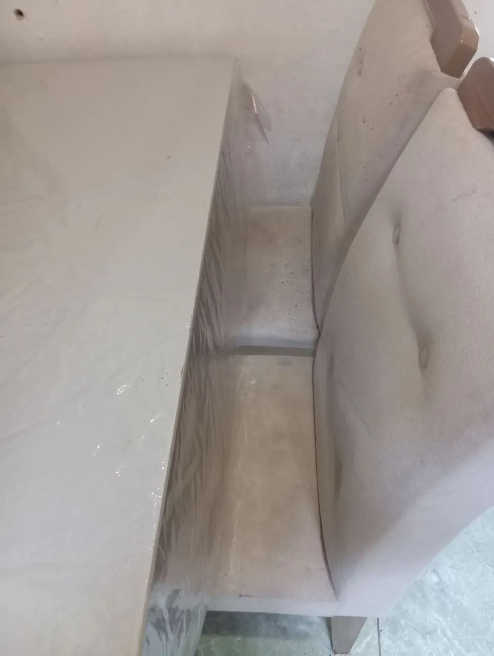 Mesa com quatro cadeiras usada retirada na zona Norte - Foto 2