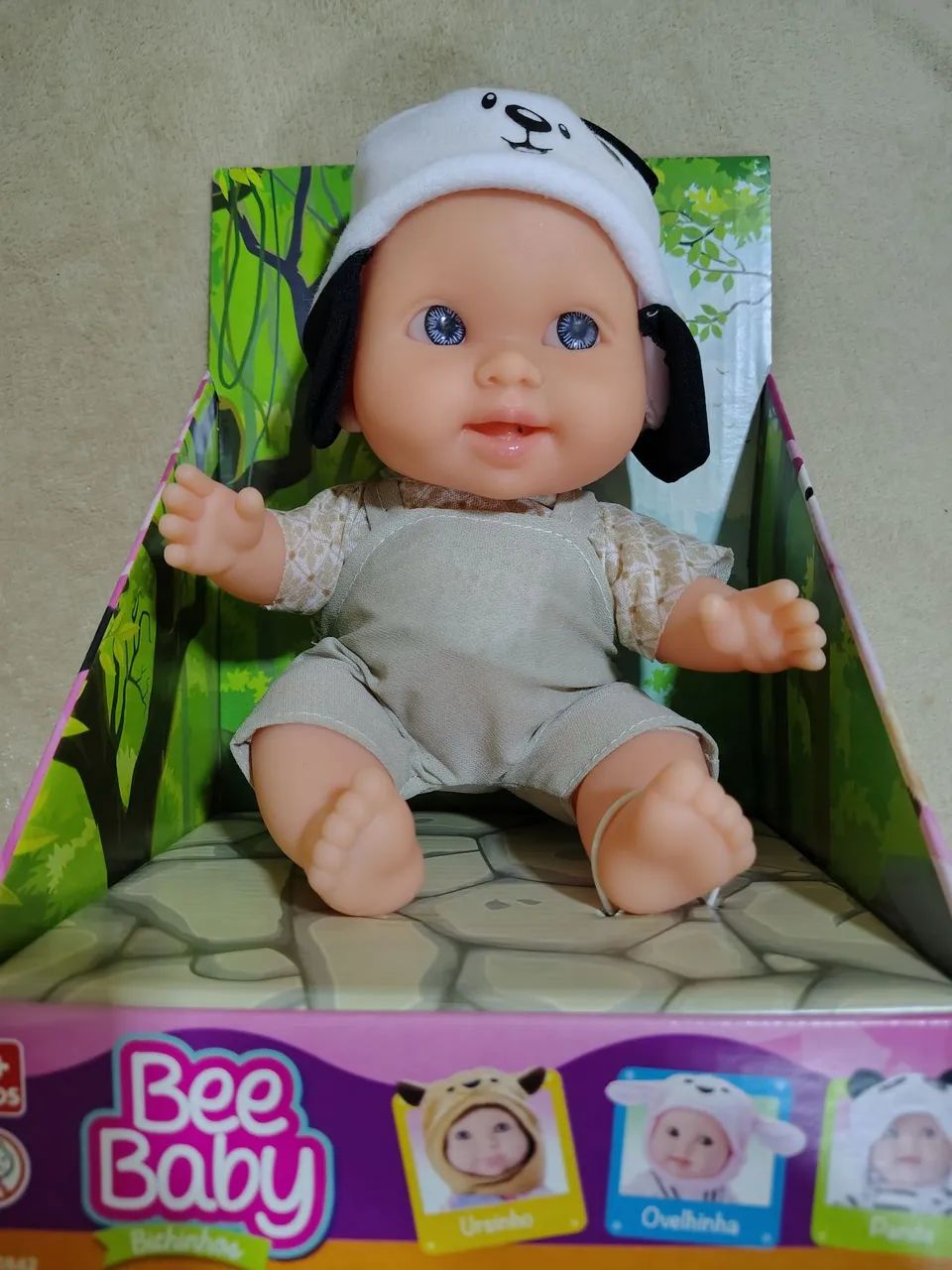 Boneco Menino Panda (3+ anos) 