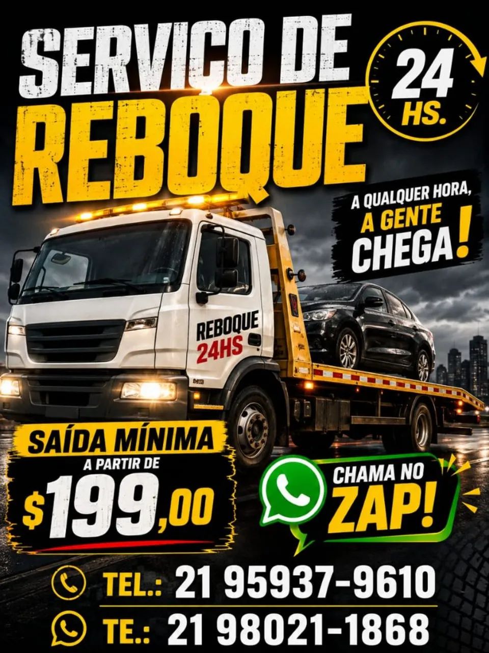 Serviço de reboque * 