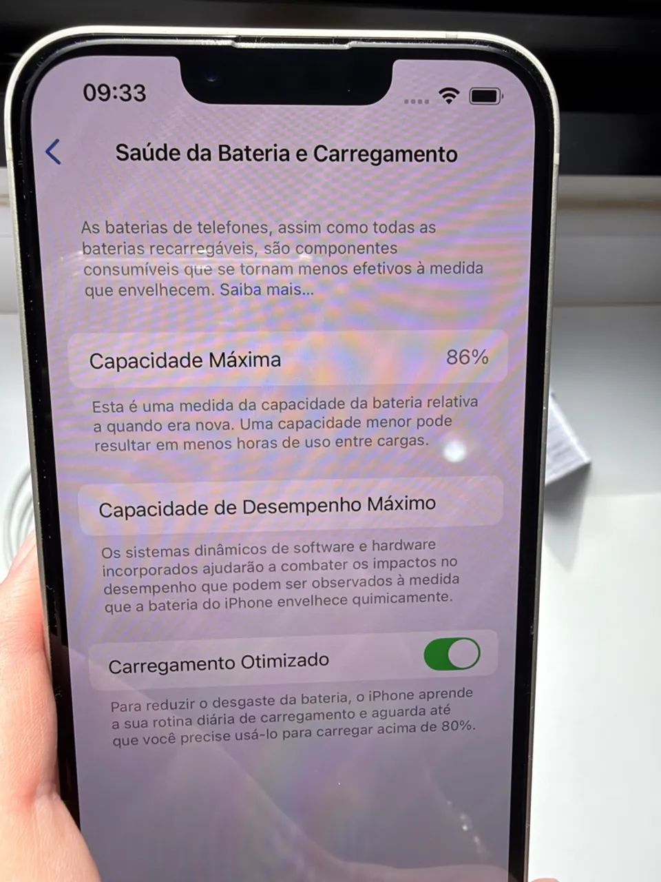 iPhone 14 128GB Estelar (Branco) | Bateria 86%  - Foto 5