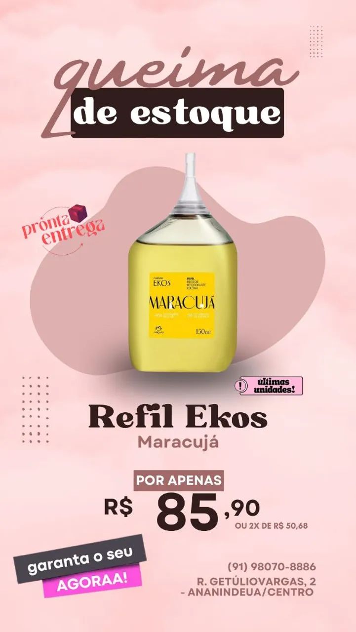 PERFUMARIA NATURA - FEMININA