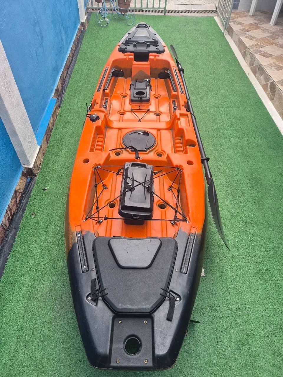 Caiaque de Pesca com estabilidade e qualidade Mako 110 Pro Hidro  - Foto 5