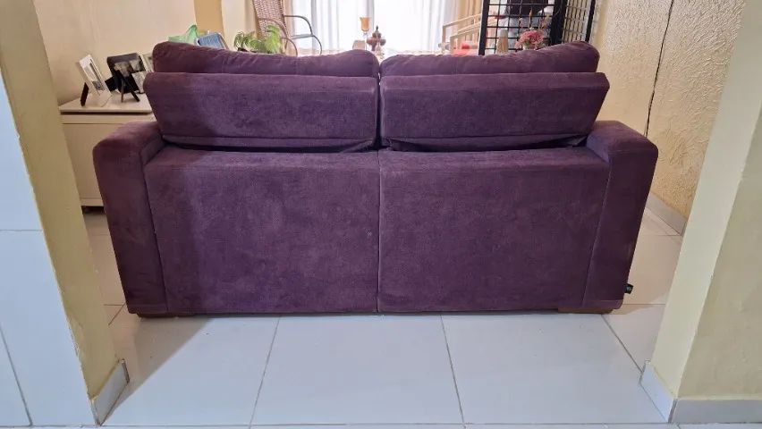 Sofá Retrátil e Reclinável (1,76m x 1,02m) - Ótimo Estado - Foto 5