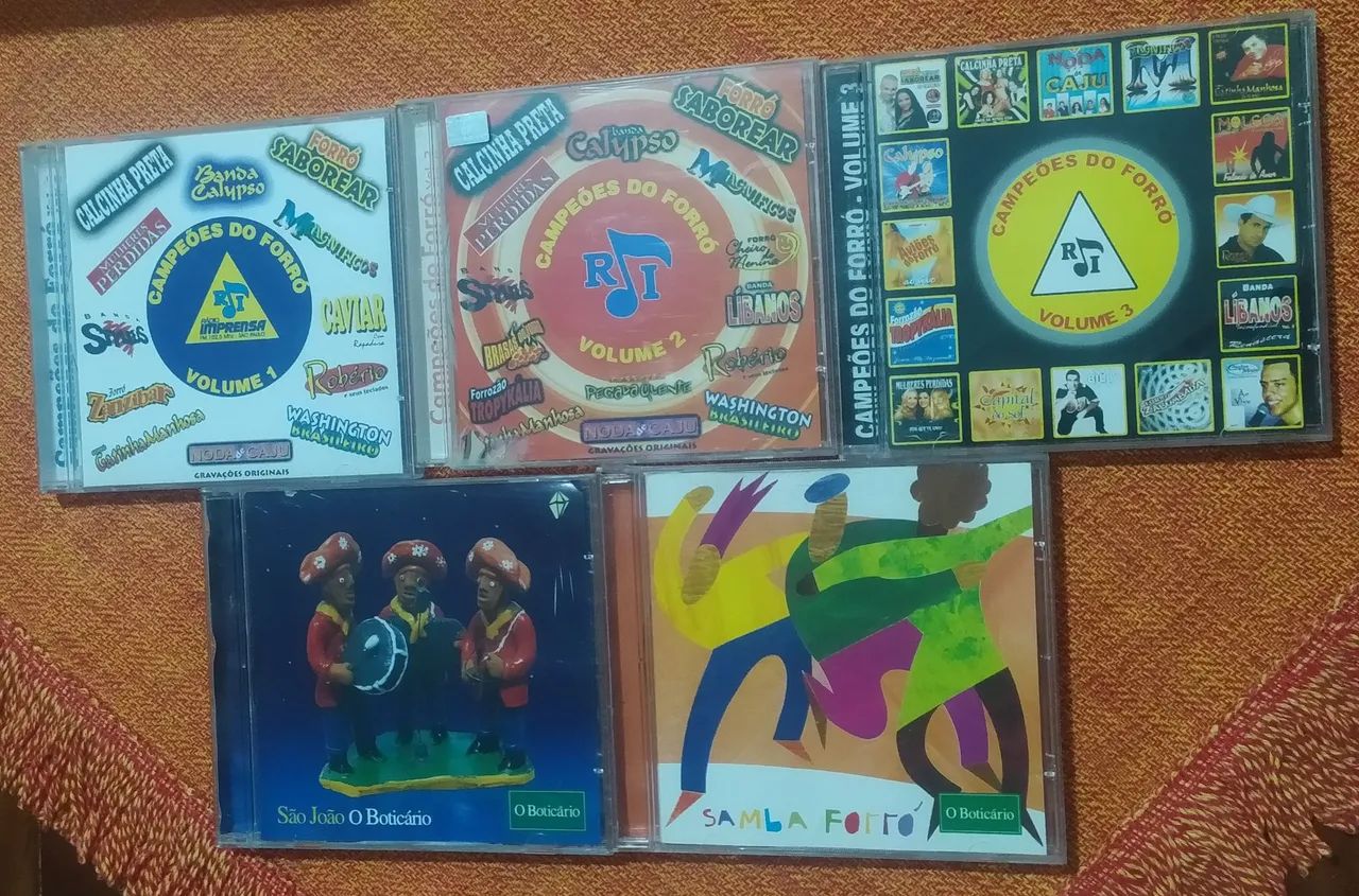 Vendo coleção de CDs originais (bandas de forró). - Foto 3