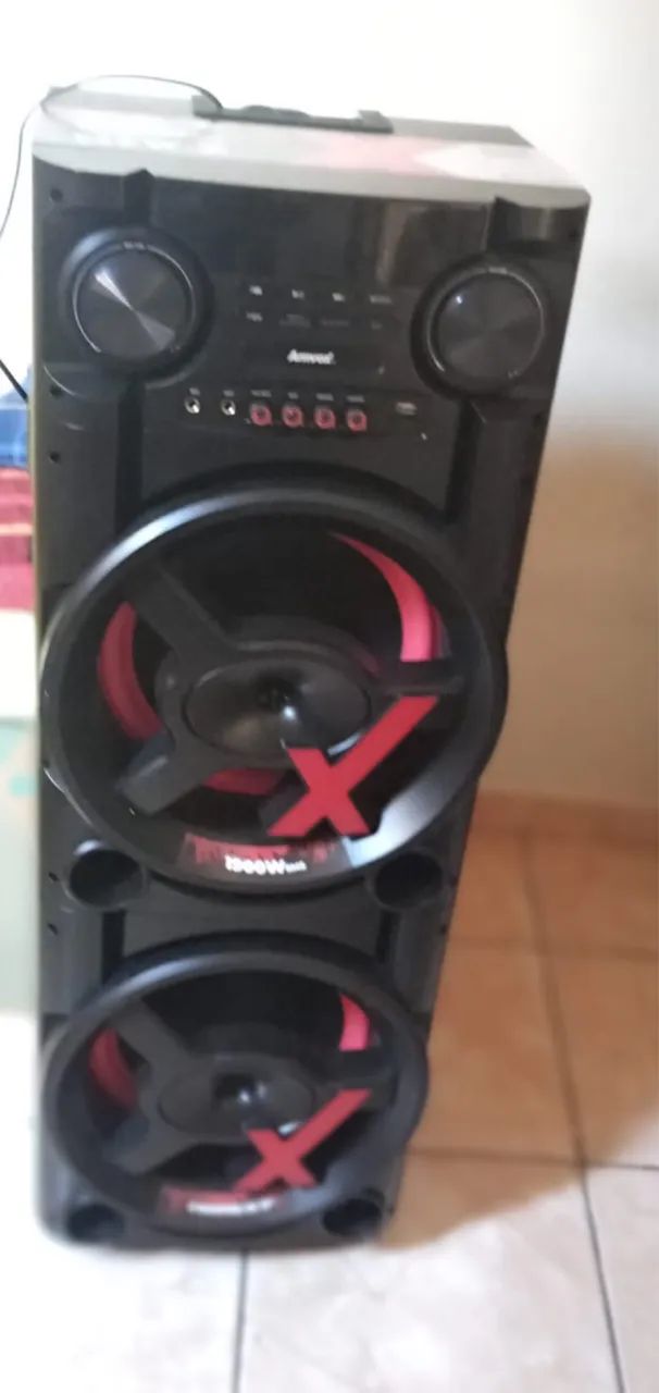 Caixa de som ACA 1000 new amvox 