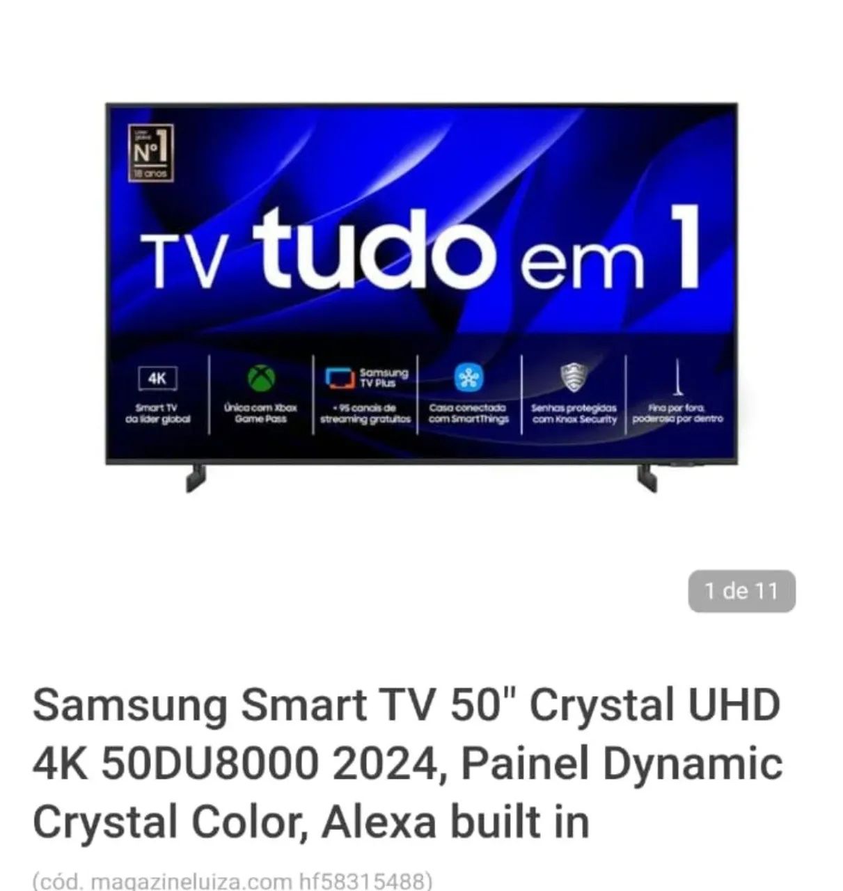Ssmart Tv Samsung 50 polegadas 