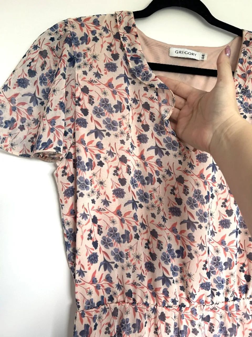 Vestido longo Gregory floral 44 - Foto 2