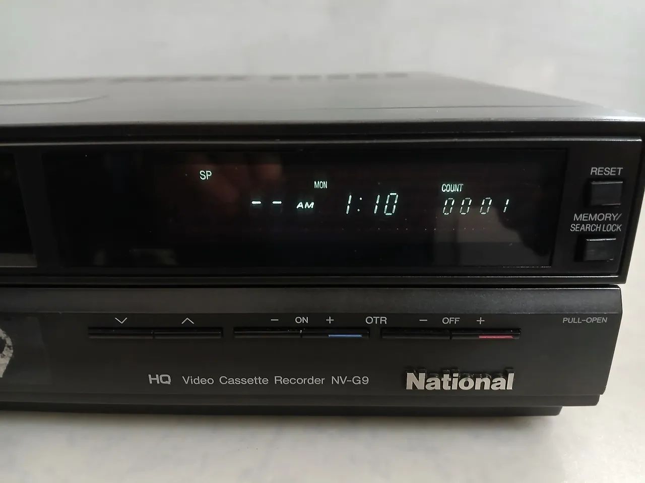 Vídeo Cassete National  G9 com defeito  - Foto 3