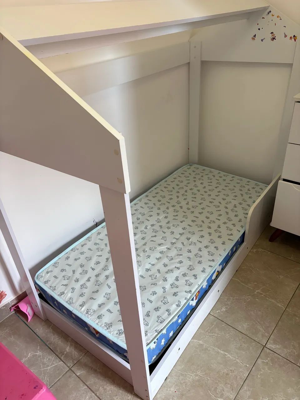 Mini-cama casinha usada  - Foto 4