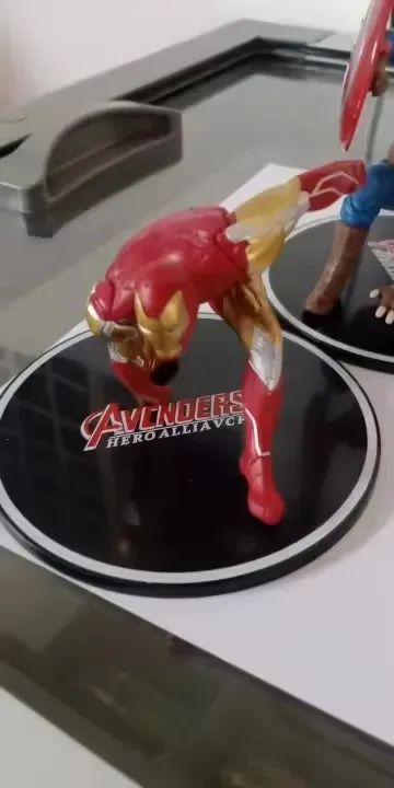homem de ferro vingadores action figure  - Foto 3