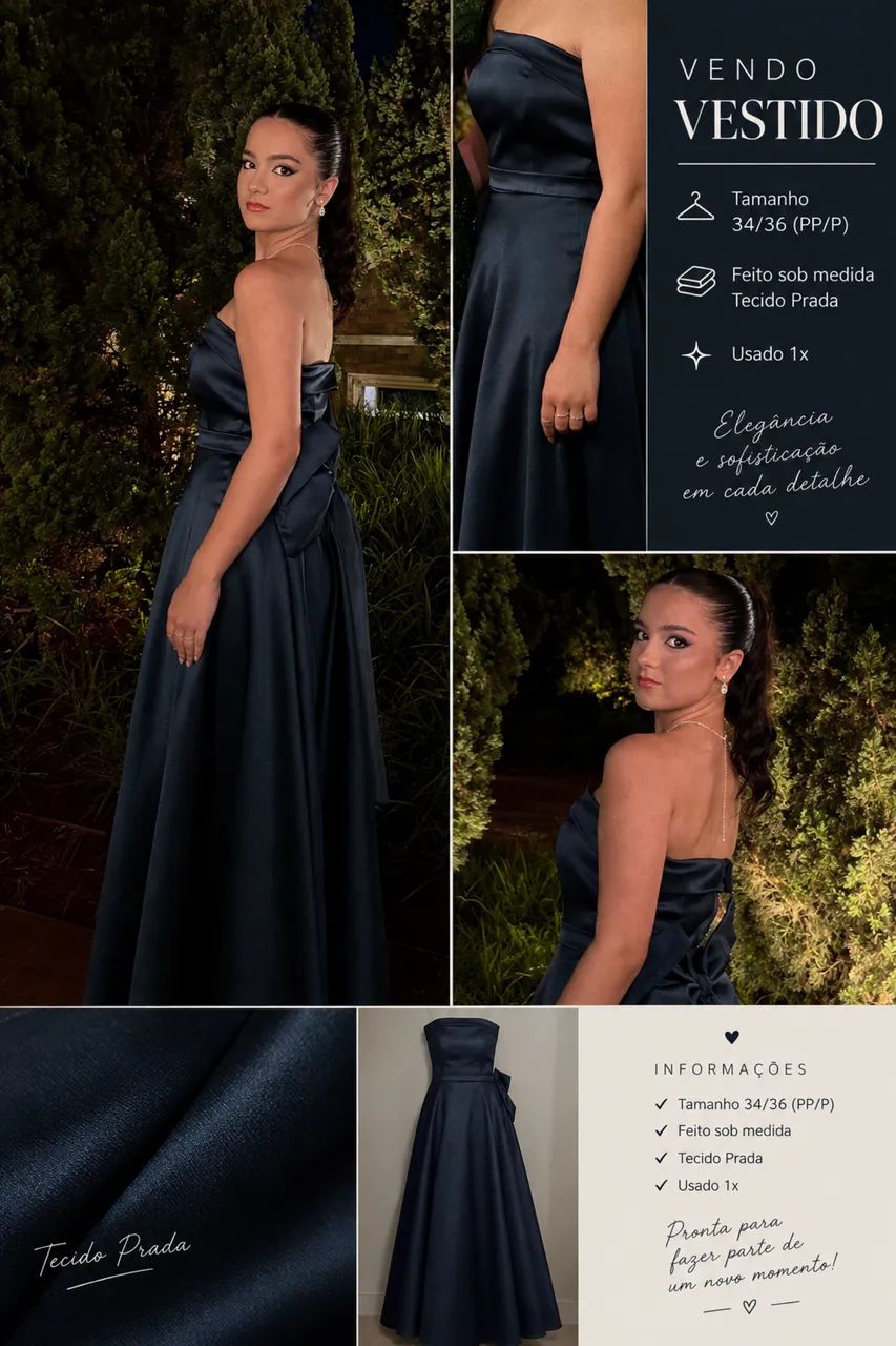 VENDO VESTIDO DE FESTA 
