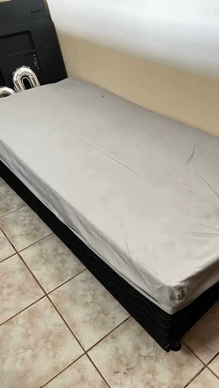 Cama de Solteiro semi-ortopédica 